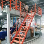Töötuba terasest mezzanine põrand